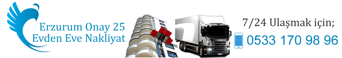 Onay 25 Evden eve nakliyat
